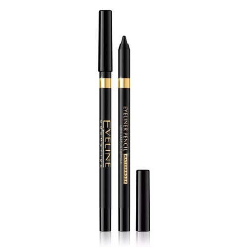 Lapiz de ojos eyeliner pencil waterproof negro