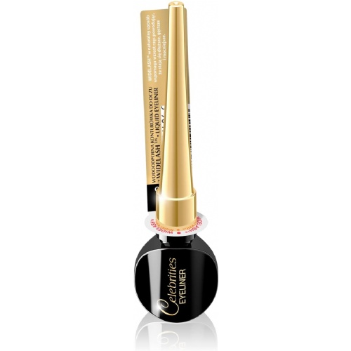 Celebrities eyeliner black widelash