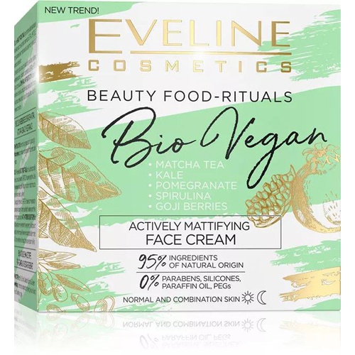 Bio vegan crema facial dia/noche matificante 50ml