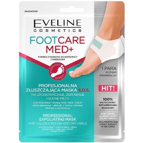 Calcetin exfoliante prof pies 1 par