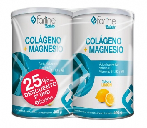Farline Duplo Colágeno + Magnesio (2 ud x 400g)