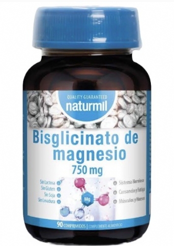 Naturmil Bisglicinato de Magnesio 90 comprimidos