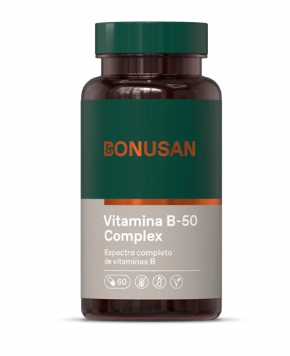 Complejo vitamina b 50 complex 60caps bonusan