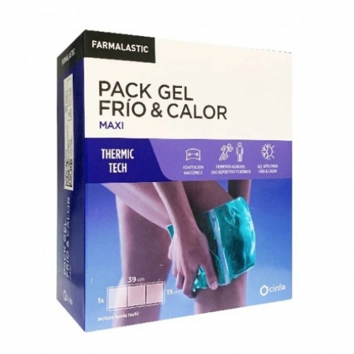 Farmalastic gel frio & calor  1 envase pack maxi