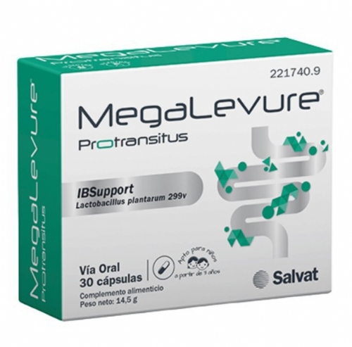 Megalevure Protransitus 30 cápsulas