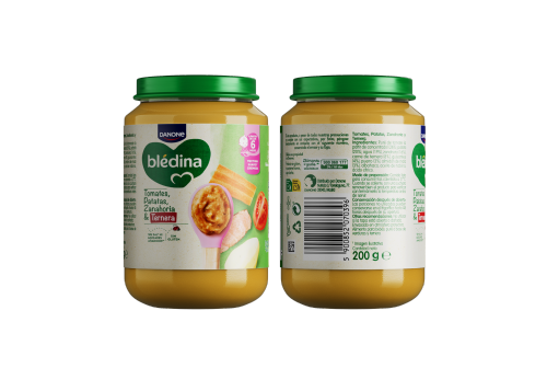 Bledina tarrito tomates patatas zanahoria y ternera 1 tarro 200 g