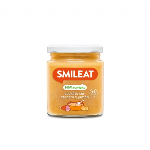 Smileat eco  1 tarro 230 g sabor cocidito con ternera y jamon