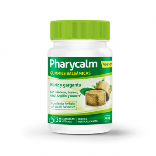 Pharycalm gummies balsamicas  30 unidades sabor menta eucalipto