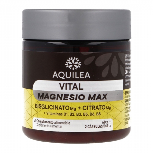 Aquilea vitals magnesio max 60 capsulas