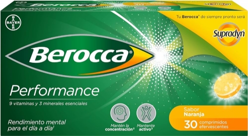 Berocca  energy  30comprimidos efevecentes