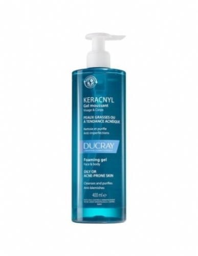 Keracnyl gel limpiador ducray 1 envase 400 ml - ducray