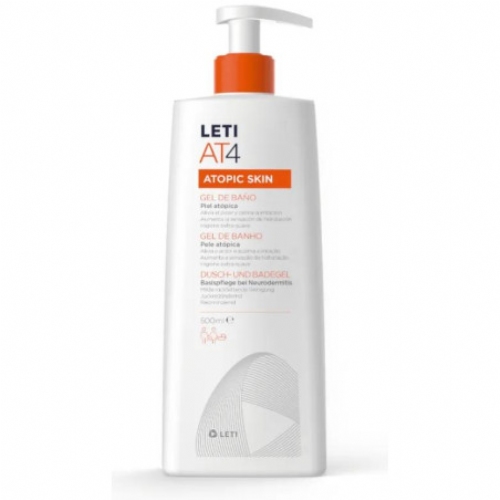 Leti at4 gel de baño  1 envase 500 ml