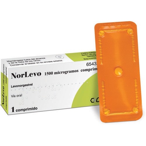 NORLEVO 1,5 MG COMPRIMIDO , 1 comprimido