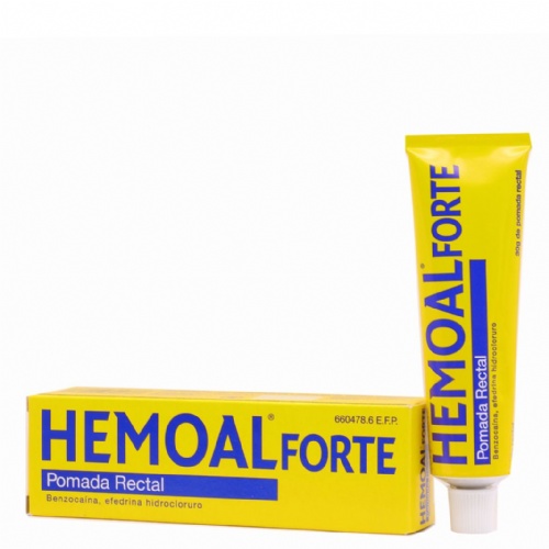HEMOAL FORTE POMADA RECTAL, 1 tubo de 30 g