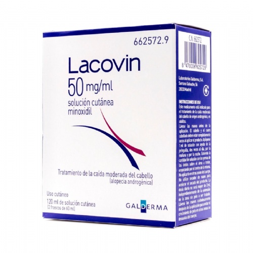 LACOVIN 50 mg/ml SOLUCIÓN CUTÁNEA , 2 frascos de 60 ml