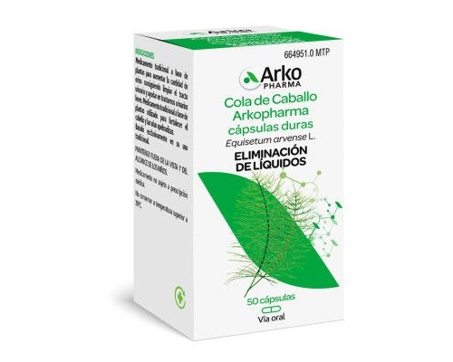 COLA DE CABALLO ARKOPHARMA cápsulas duras , 50 cápsulas