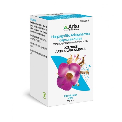 HARPAGOFITO ARKOPHARMA CÁPSULAS DURAS , 168 cápsulas