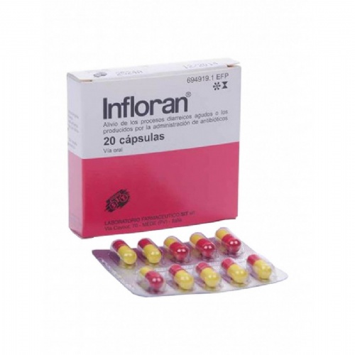 INFLORAN CAPSULAS, 20 cápsulas