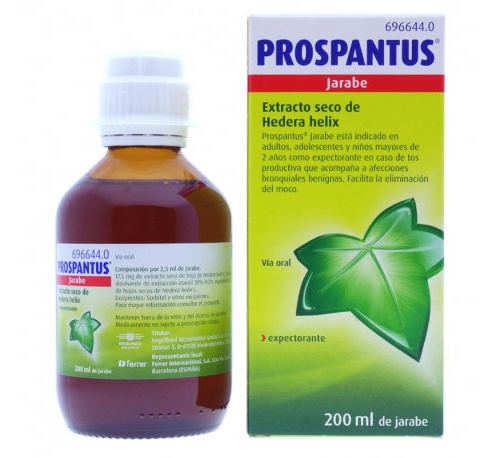 PROSPANTUS JARABE , 1 frasco de 200 ml