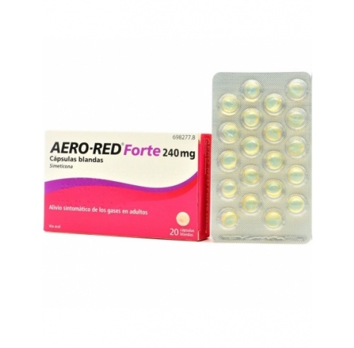 AERO-RED FORTE 240 MG CAPSULAS BLANDAS , 20 cápsulas blandas