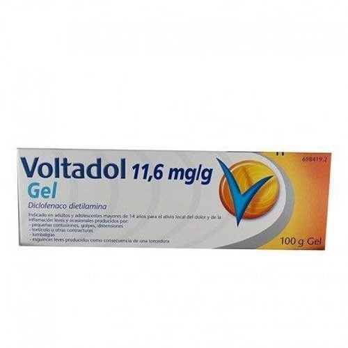 VOLTADOL 11,6 mg/g GEL 100 g GEL