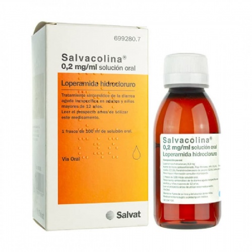 SALVACOLINA 0,2 mg/ml SOLUCION ORAL , 1 frasco de 100 ml