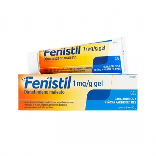 FENISTIL 1 mg/g GEL , 1 tubo de 50 g