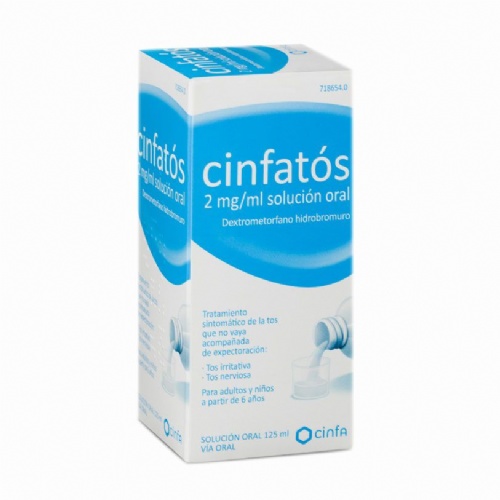 CINFATOS 2 mg/ ml SOLUCION ORAL,1 frasco de 125 ml (PET)