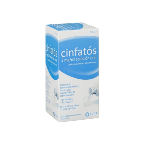 CINFATOS 2 mg/ ml SOLUCION ORAL,1 frasco de 200 ml (PET)