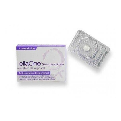 ELLAONE 30 MG COMPRIMIDO RECUBIERTO CON PELICULA, 1 comprimido