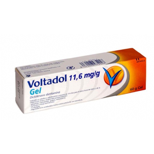 VOLTADOL 11,6 mg/g GEL,1 tubo de 75 g
