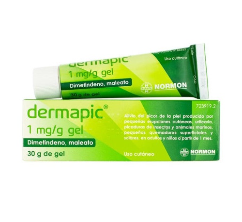 DERMAPIC 1 MG/G GEL, 1 tubo de 30 g