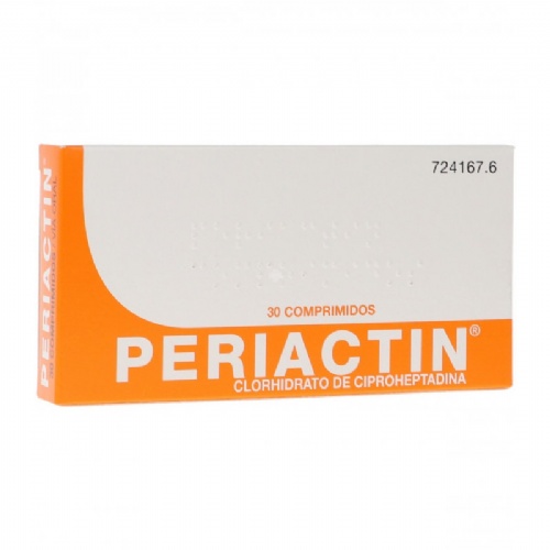 PERIACTIN 4 MG COMPRIMIDOS, 30 comprimidos