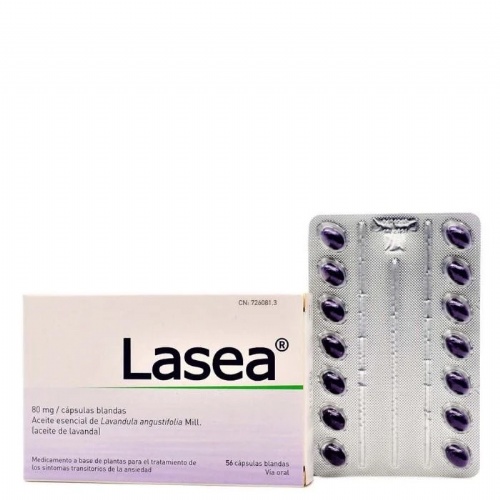 LASEA 80 MG CAPSULAS BLANDAS, 56 cápsulas