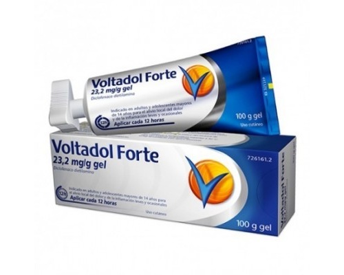 VOLTADOL FORTE 23,2 MG/G GEL,1 tubo de 100 g