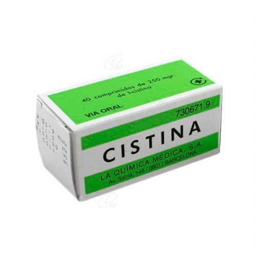 CISTINA 250 mg COMPRIMIDOS , 40 comprimidos