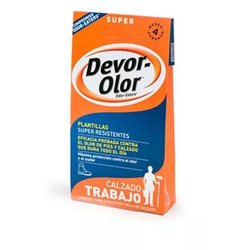 Devor Olor Plantillas Desodorantes Doble Acción (Super)