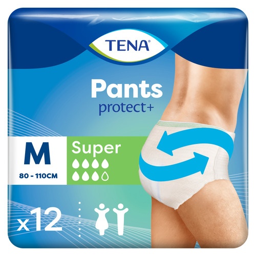 Tena pants super md 12 un