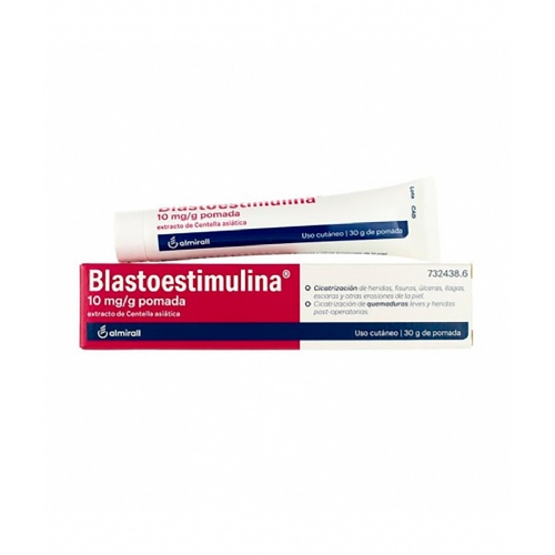 BLASTOESTIMULINA 10 MG/G POMADA, 1 tubo de 30 g