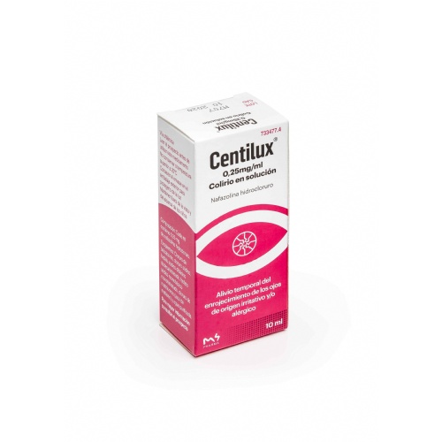 CENTILUX 0,25 mg/ml COLIRIO EN SOLUCION , 1 frasco de 10 ml