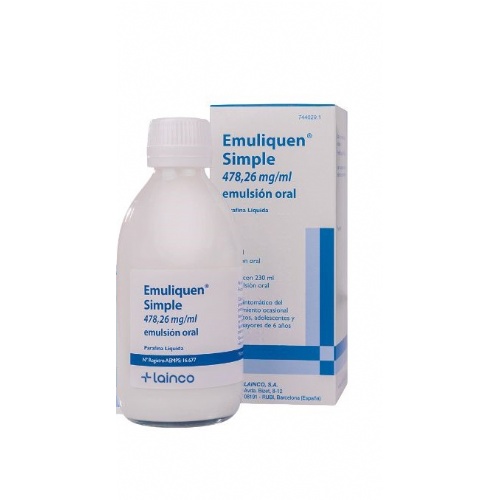 EMULIQUEN SIMPLE 478,26 mg/ml EMULSION ORAL , 1 frasco de 230 ml