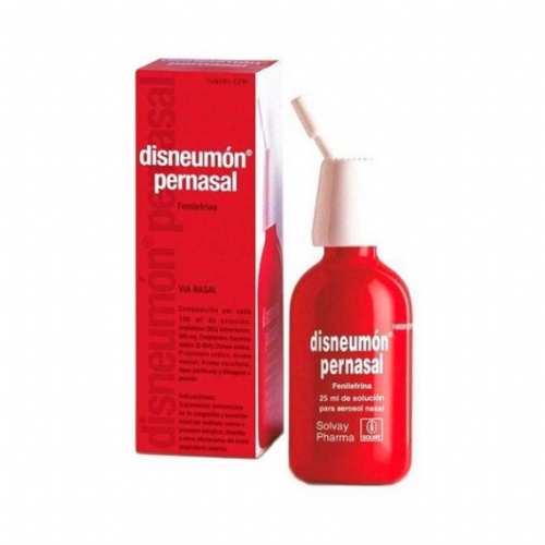 DISNEUMON PERNASAL 5 MG/ML SOLUCION PARA PULVERIZACION , 1 envase pulverizador de 25 ml