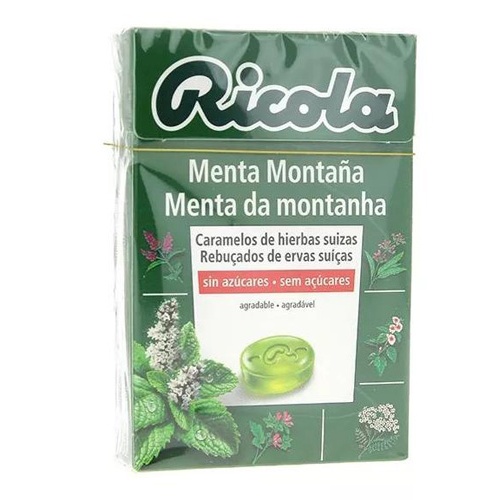 Ricola Caramelos Menta de Montaña sin azúcar (65 g)