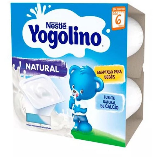 Nestle yogolino  4 tarrinas 100 g sabor natural