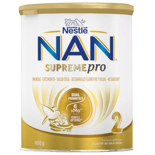 Nan 2 optipro supreme  1 envase 800 g