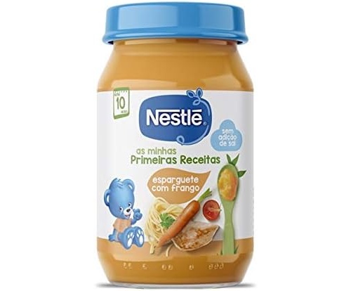 Nestle espaguetis con pollo (1 tarro 190 g)