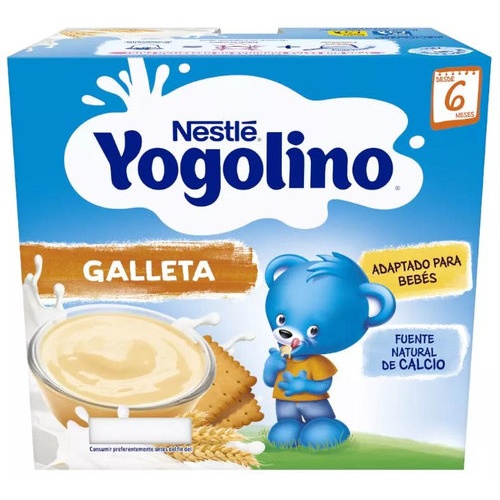 Nestle yogolino galleta  4 envases 100 g