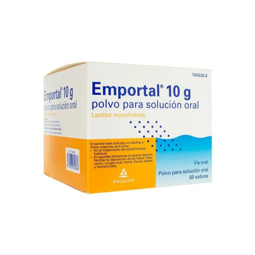 EMPORTAL 10 g  POLVO PARA SOLUCION ORAL , 50 sobres
