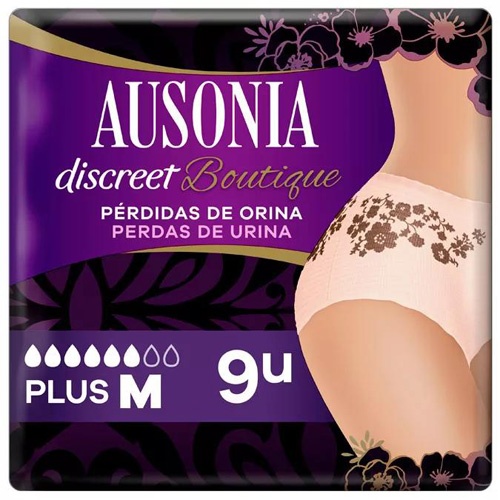 Ausonia Discreet Pants Plus Boutique talla M (9 uds)