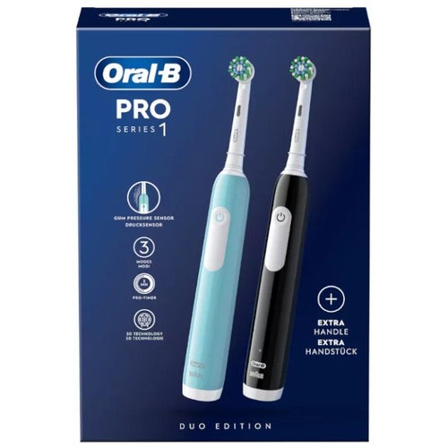 Cepillo dental electrico recargable oral b limpieza profesional 1 2 unidades pack ahorro duplo - ora
